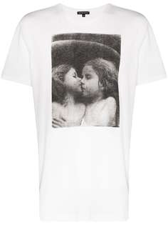 Ann Demeulemeester футболка с принтом The Kiss