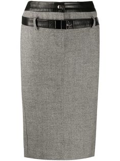 Christian Dior юбка-карандаш 1997-го года pre-owned