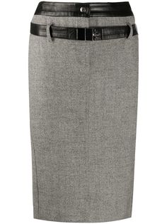 Christian Dior юбка-карандаш 1997-го года pre-owned