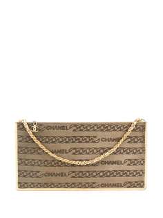 Chanel Pre-Owned клатч с принтом