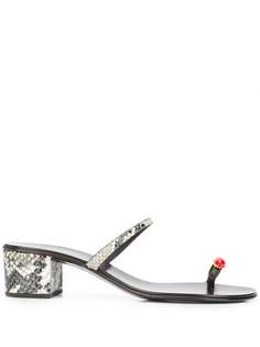 Giuseppe Zanotti босоножки на блочном каблуке