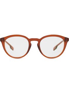 Burberry Eyewear очки в круглой оправе