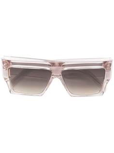 Celine Eyewear солнцезащитные очки в прямоугольной оправе