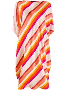 Gianluca Capannolo платье свободного кроя в полоску