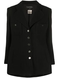 Chanel Pre-Owned жакет 1997-го года с лацканами