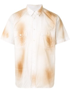 Comme Des Garçons Pre-Owned рубашка с эффектом разбрызганной краски