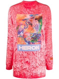 Heron Preston футболка с графичным принтом