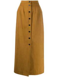 Jil Sander юбка миди на пуговицах