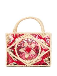 Sensi Studio каркасная сумка-тоут Canasta с цветочным узором