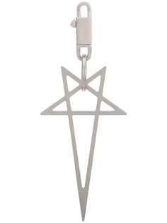 Rick Owens брелок Pentagram