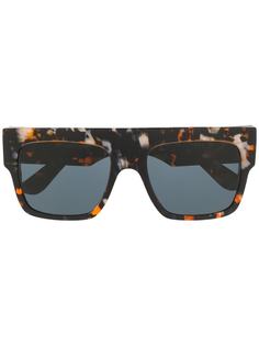 Emmanuelle Khanh солнцезащитные очки-авиаторы черепаховой расцветки