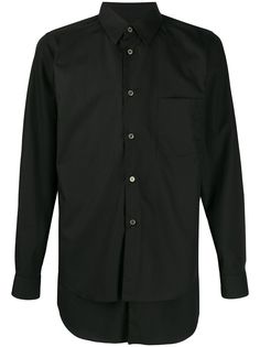 Black Comme Des Garçons многослойная рубашка с длинными рукавами