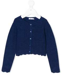 Knot кардиган с вязаным кружевом