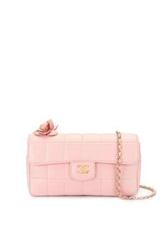 Chanel Pre-Owned стеганая сумка на плечо Choco Bar 2004-го года