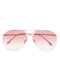 Victoria Beckham Eyewear солнцезащитные очки-авиаторы с градиентными линзами