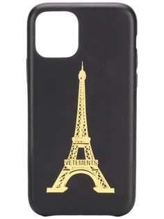 VETEMENTS чехол для iPhone 11 Pro Eiffel Tower