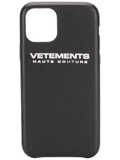 VETEMENTS чехол для iPhone 11 Pro с логотипом