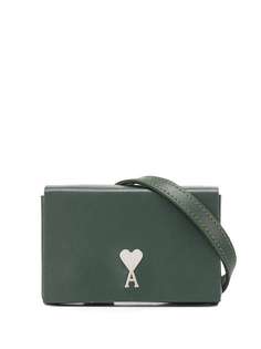 AMI Paris мини-сумка на плечо с логотипом