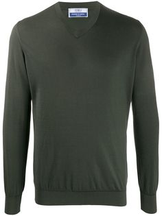 Fedeli джемпер с V-образным вырезом