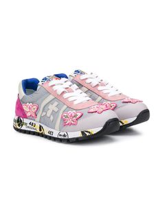 Premiata Kids кроссовки Lucy-B с аппликацией