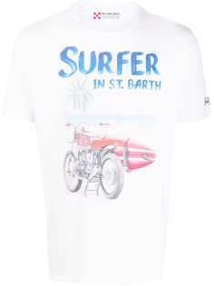 Mc2 Saint Barth футболка с надписью