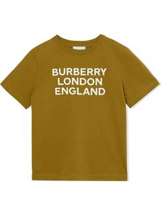 Burberry Kids футболка с логотипом