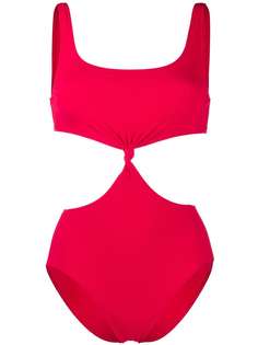 Solid & Striped купальник со сборками и вырезами