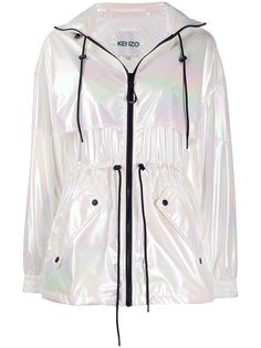 Kenzo ветровка с голографическим эффектом