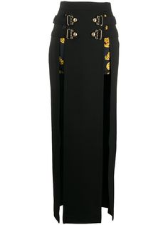 Versace Jeans Couture юбка с разрезами спереди