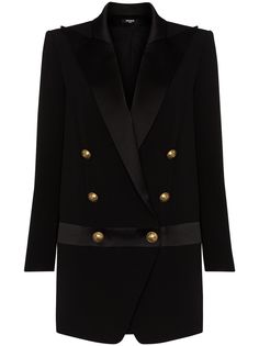 Balmain блейзер с заостренными лацканами