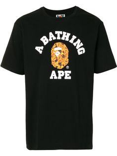 A BATHING APE® футболка с логотипом Bape