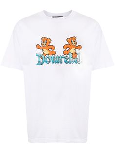 DOMREBEL футболка с принтом и логотипом