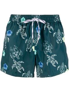 Nos Beachwear плавки-шорты с принтом