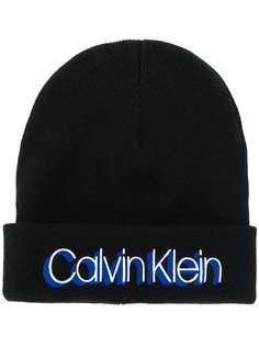 Calvin Klein шапка бини с логотипом