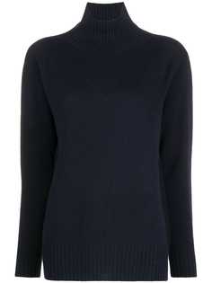 S Max Mara кашемировый джемпер с высоким воротником