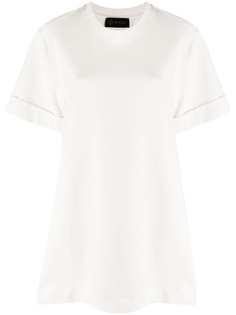Mr & Mrs Italy платье-футболка с плиссировкой