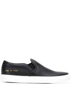 Common Projects слипоны на контрастной подошве