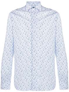 Barba рубашка с цветочным принтом