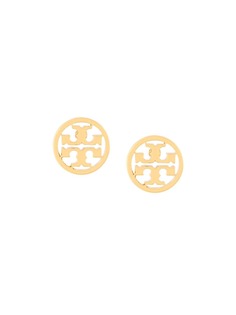 Tory Burch серьги-гвоздики Miller с логотипом