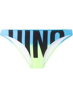 Moschino плавки бикини с логотипом