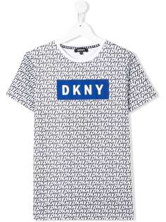 Dkny Kids футболка с логотипом