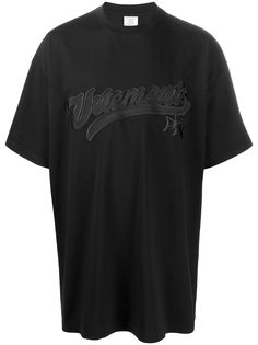 VETEMENTS футболка оверсайз с логотипом