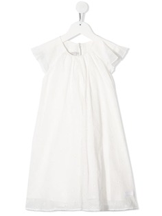 Baby Dior платье с английской вышивкой и оборками