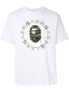 A BATHING APE® футболка 1st Camo Kanji Bape