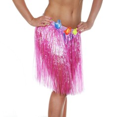 Гавайская юбка, цвет розовый Страна Карнавалия