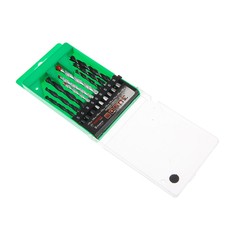 Набор сверл комбинированный tundra, цилиндрический хвостовик, 5-6-8 мм, 9 шт.