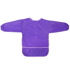 Фартук-накидка с рукавами для труда, 610 х 440 мм, calligrata, 3 кармана, фиолетовый, рост 120-140 см, длина рукава 34 см