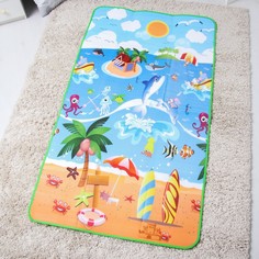 Коврик детский на фольгированной основе, размер 180х100см Крошка Я