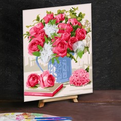 Картина по номерам с дополнительными элементами