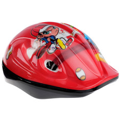 Шлем защитный ot-502 детский, размер s (52-54 см), цвет красный Onlitop